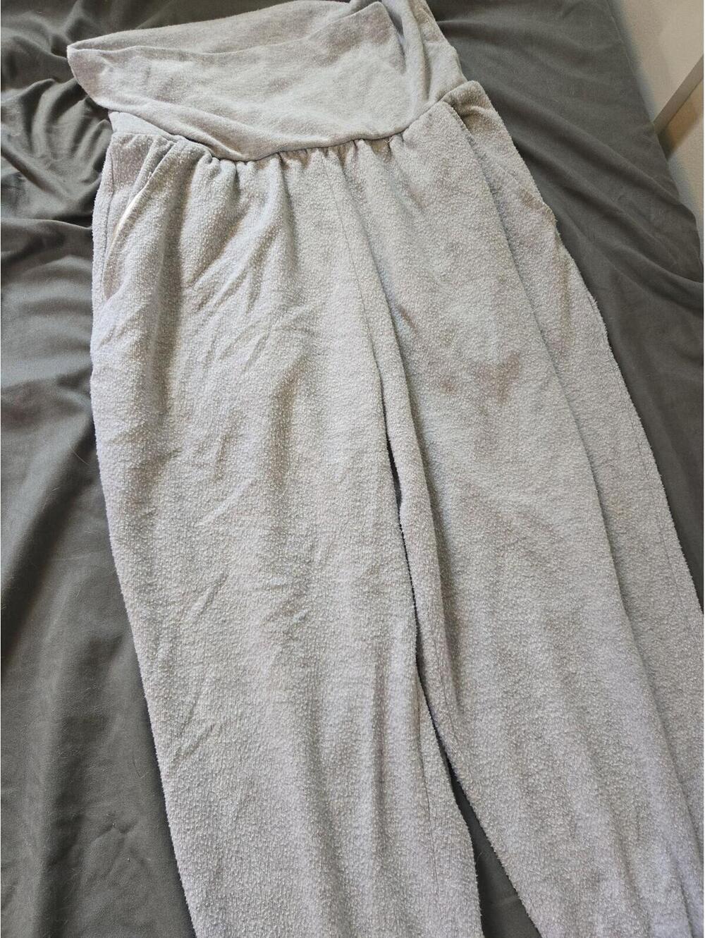 Danskin Heather Grey French Terry Joggers Size M - Picture 4 of 4